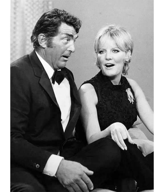 With Dean Martin