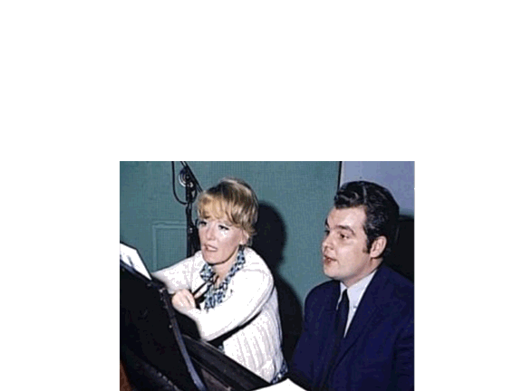 Petula with composer Tony Hatch